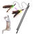 Brinquedo de gato Vara de pena com gaiola de camundongo - WARN - loja online