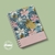 Cuaderno A5 Tropical Flowers - Celeste