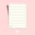 Block de Notas A5 - Amores/Luchas/Sueños - Naranja - comprar online