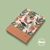 Cuaderno A4 Tropical Flowers - Naranja