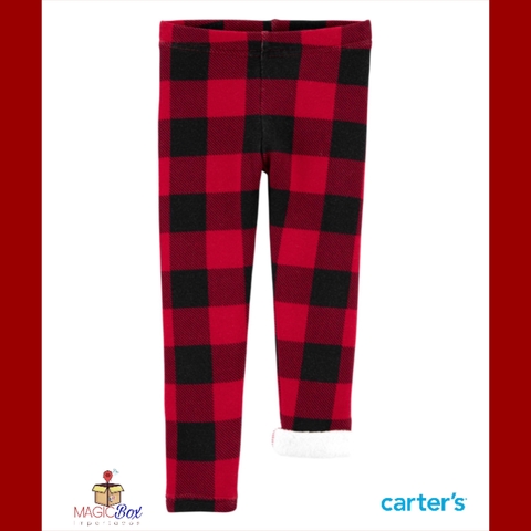 Calça legging em fleece da Carters