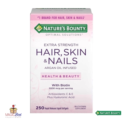 Hair Skin and Nails - 200 cápsulas