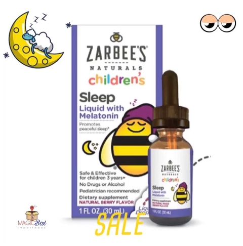 Melatonina Zarbee’s em gotas - 30ml