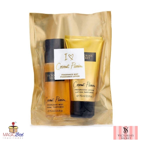 Kit Victoria’s Secret hidratante + body splash Coconut Passion