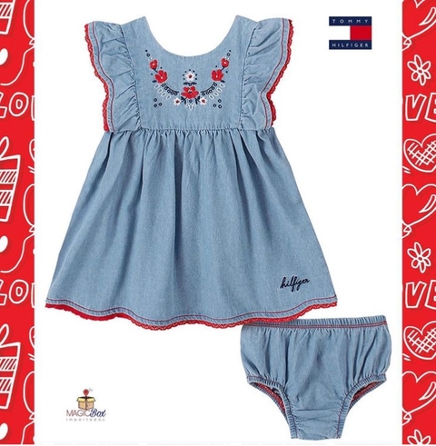 Vestido com calcinha Tommy Hilfiger jeans