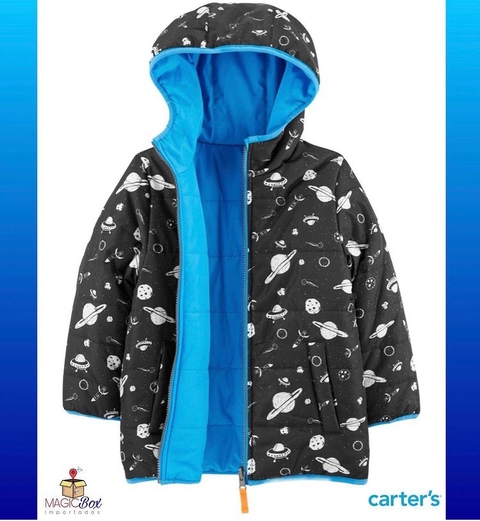 Casaco nylon Carters dupla face