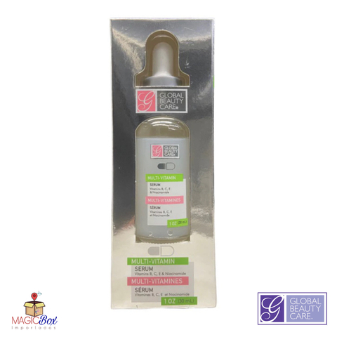 Serum Facial Multi Vitaminas, B, C & Niacinamida GLOBAL BEAUTY CARE 30ml