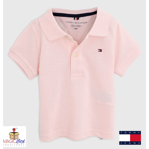 Camisa polo Tommy Hilfiger rose