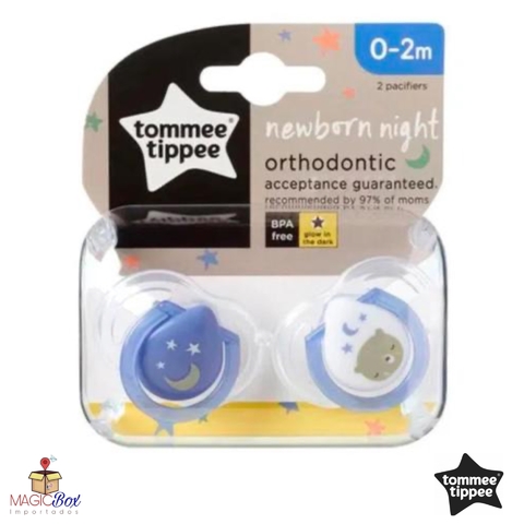 Chupetas Tomme Tippee ortodontica 0-2 meses