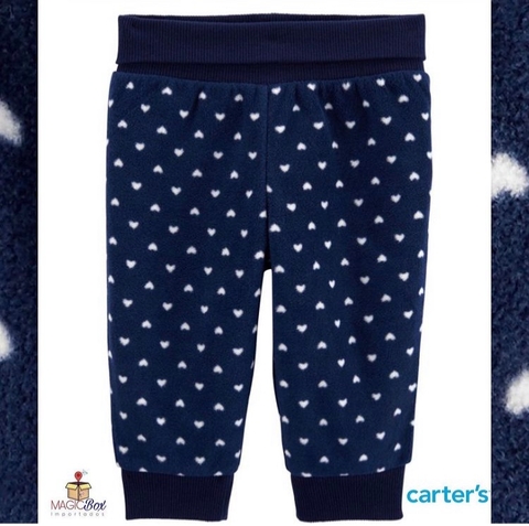 Calça Carter’s em fleece azul quentinha