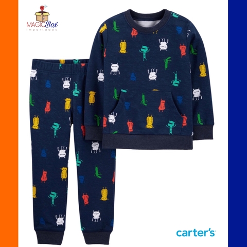 Conjuntinho de moletom Carters