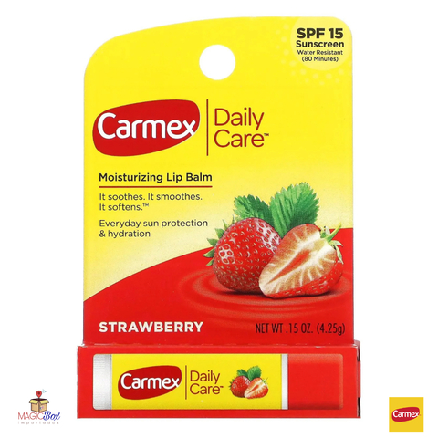 Lip Balm Daily Care Strawberry Stick - Carmex