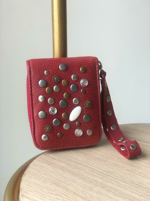 Billetera mini pocket Sabina - Bordo - comprar online