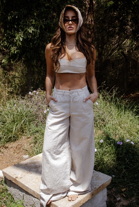 Calça Aura de linho