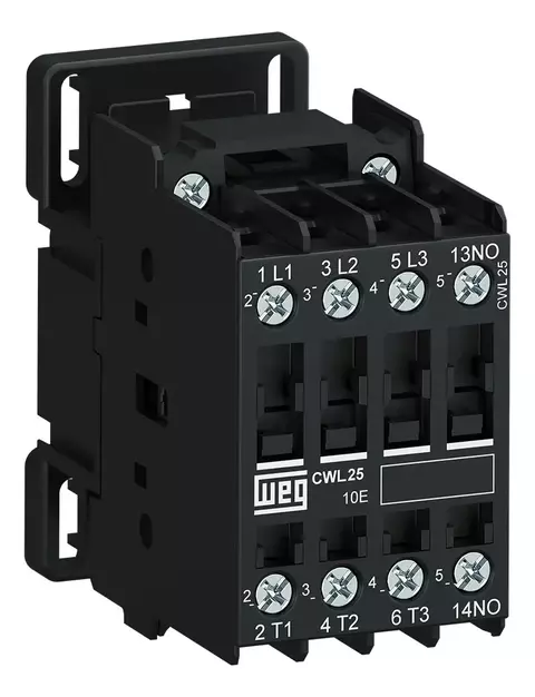 Contactor Tripolar 25a 1na Cwl 25 25-10-30d23 Weg - comprar online