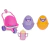 HATCHIMALS Alive Hungry Cadeira + 2 mini figuras - Take to Brazil