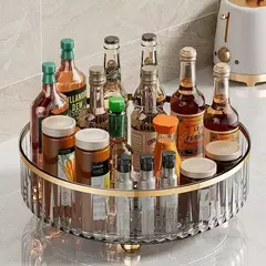 Bandeja Rotativa Rack de Vidro - comprar online