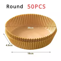 Imagem do Forro de Papel Pergaminho Descartável 50 Peças