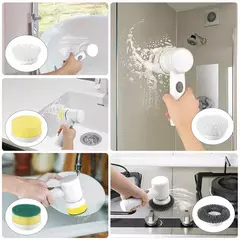 Escova de Limpeza Elétrica - Utensilios do Brasil