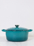 Cacerola Hierro Enlozado Feuer Celeste 25 Cm - comprar online