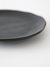 Imagen de Set x 6 Plato Playo Organico Geo 26 cm Stoneware Negro matte
