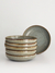Set x 6 Bowl Artisan Olive Antics 23 cm Marron