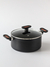 Cacerola Chef Negra c/tapa de Vidrio Feuer
