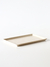 Blackly set x 3 Bandeja Gres 36x23x3 cm Beige en internet