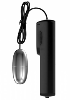 BULLET CÁPSULA VIBRATÓRIA CROMADA MULTIVELOCIDADE SEXY IMPORT