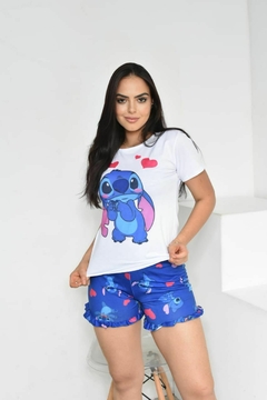 PIJAMA DE CALOR STITCH ADULTO