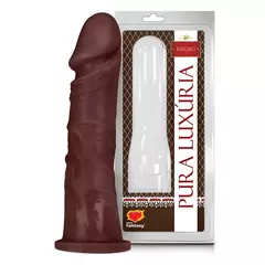 Pênis Maciço CHOCOLATE 18,5x4,2 cm