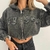 Campera Algodón Batic corta con capucha