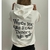 Maxi Buzo algodon rustico START OVER CREMA - tienda online