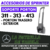 SOPORTE PORTON - EXTERIOR - SPRINTER - 311 - 313 - 413