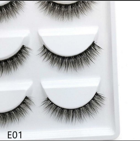 Cílios Postiços 3D- E-01