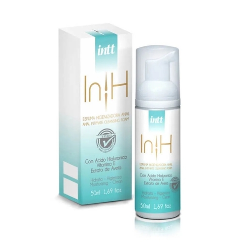 Espuma Higienizadora Hidratante Anal In-H - Intt Cosméticos 50ml