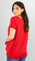 BLUSA AMPLA MANGA CURTA GOLA CANOA DENVER - comprar online