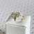 Anel Trevo de Quatro Folhas, com Zircônias, Banhado em Ouro 18k - comprar online