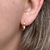 Brinco Argola Click, Banhado em Ouro 18k, Formato Coração - comprar online