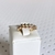 Anel Banhado em Ouro 18k, com Zircônias Coloridas - comprar online