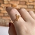 Anel Raio Liso, Banhado em Ouro 18k