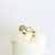 Anel Infinito, com Zircônias Cravejadas, Banhado em Ouro 18k
