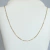Colar com Elos de Infinito Banhado em Ouro 18k