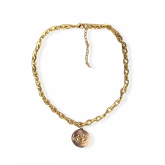 Choker ojo turco bicolor