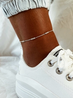 Tobillera plata 925.
