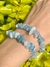 Pulseira Água Marinha Azul - Qualidade Especial - Tranquilidade, Coragem e Intuição na internet