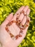 Pulseira Ágata Laranja - Alegria e Coragem - Alcaline Cristais