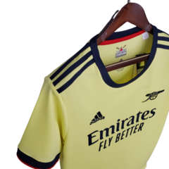 Camisa Arsenal Away 21/22 Adidas Torcedor - Amarelo - loja online