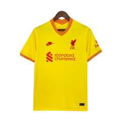 Camisa Liverpool Third 21/22 Nike Torcedor - Amarela