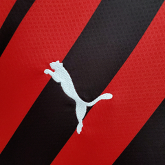 Camisa Milan Home 21/22 Puma Torcedor - Vermelha e Preta - comprar online